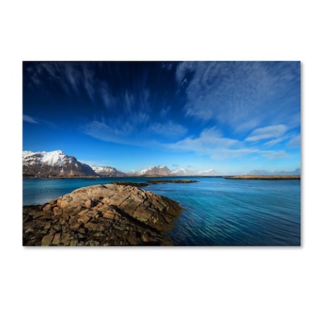 Philippe Sainte-Laudy 'Blue Moment' Canvas Art,12x19